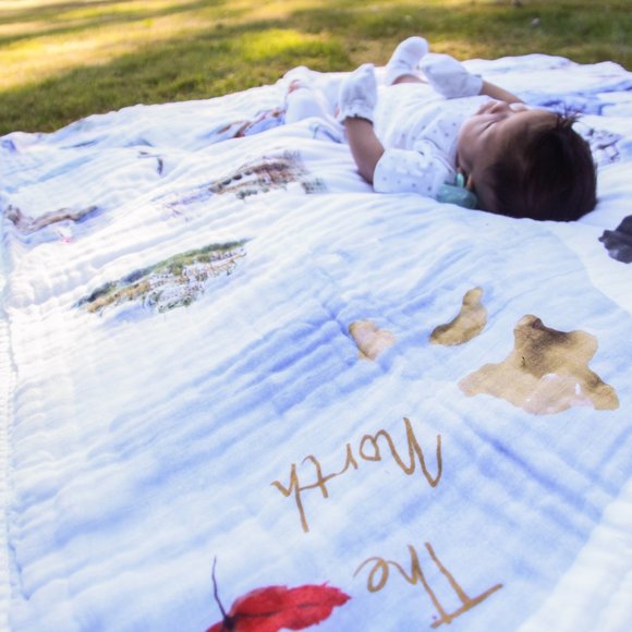 Luxury Muslin Quilt - The North - Picture 4 of 5